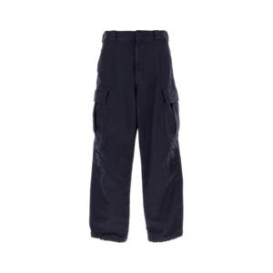 프라다 남성 네이비 트윌 카고 팬츠 SPH286S22216IF F0008