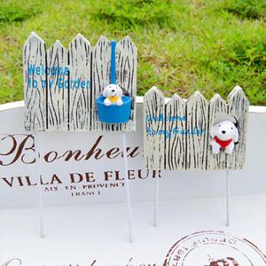 아트박스/컨츄리아이템 강아지 몰리의 울타리 픽 2type