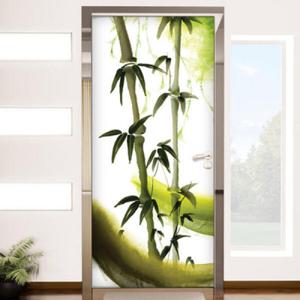 아트박스/꾸밈 io375-대나무 숲의향기_현관문방문시트지