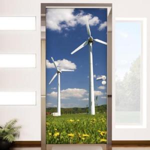아트박스/꾸밈 ac855-풍력발전기풍경_현관문시트지