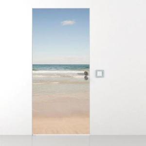 아트박스/꾸밈 fa121-맑은하늘아래바다_현관문시트지