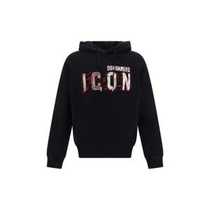 Dsquared2 아이콘 프린트 드로스트링 후드티 S79GU0113S25516 900 TP934732795