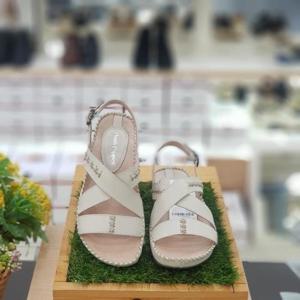 허시파피 세이브존04 여성컴포트캐주얼X스티치경량고무논슬립샌들 333BFGG776