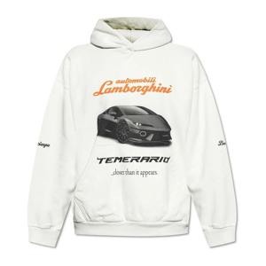 발렌시아가 람보르기니 미디엄 핏 후드티셔츠 767877TSVT9 9012