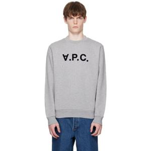 25 FW 아페쎄 남성 그레이 스탠다드 그랜드 VPC 스웨트셔츠 252252M204022