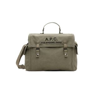 25 FW 아페쎄 남성 카키 리쿠버레이션 사첼백 252252M170008