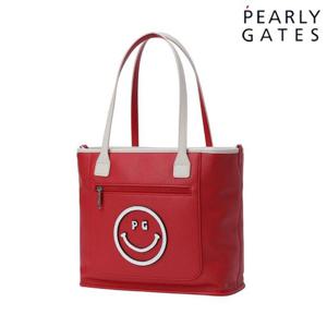 파리게이츠 (521E3BG002RE) 여성 스마일 토트백 & 로고 클러치 SET