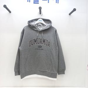 [에꼴리에]에꼴리에 레이어드 후드 셋업티(25C0705 GY)_CJ