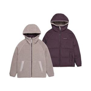 블랙야크 공용 U마카롱듀오플리스 다운후디자켓 M1BYPAW1907-GY