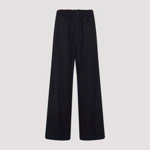 까르뱅 블랙 와이드 풀온 팬츠 6252K21053 MIDNIGHT