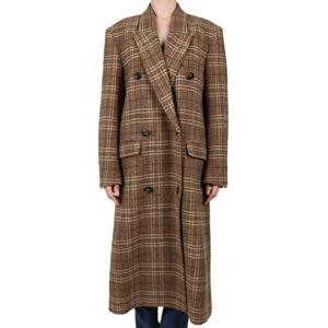 이자벨마랑 25FW 여성 렉사나 더블 버진 울 코트 카멜 MA0285FA C3D02E 50CA