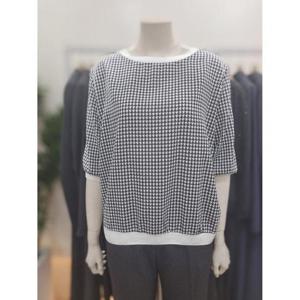 아니베F 세이브존06 라운드 카라 블라우스 A55WBL5J20