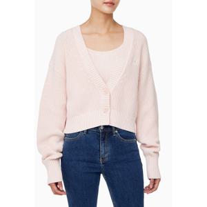 [캘빈클라인 진]여성 2 IN 1 크롭 가디건 세트 47AB300