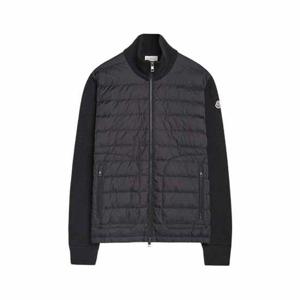 몽클레어 트리콧 믹스패딩 블랙 남성 9B50700 A9341 999