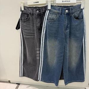 에어워크주니어_Ready4 next CB01 두줄 와이드 데님팬츠 R257G3161A