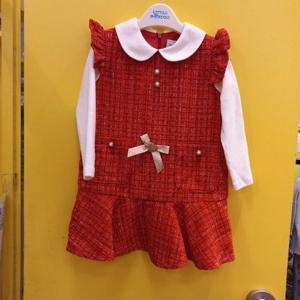 리틀밥독 HC11 레드깜찍원피스 H254MOP02