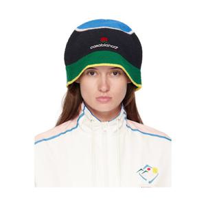 25 FW 카사블랑카 여성 멀티컬러 크로셰 버킷햇 252195F015001