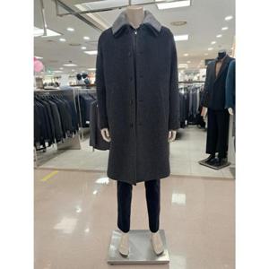 바쏘옴므 세이브존05 차콜울혼방카라분리롱맥코트 WSY4CJ25ACH