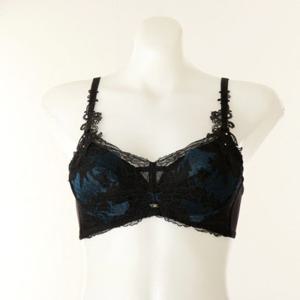 [와코루] AB컵 드레스업 세미 메이크업 브라 3색 (WBRC253A-BK)