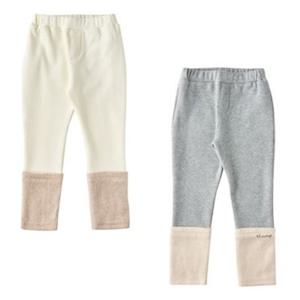 [블루독8-키즈] 택1 크림 니트워머레깅스 퍼안감 겨울 쫄바지 두돌선물 초등학생 25C1541650