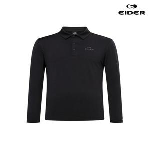 아이더 (DMU25283_Z1) 남성 POP 기모 폴로 티셔츠 (Black)