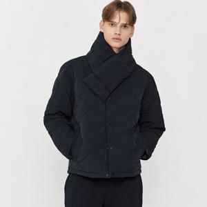 [지오다노] 남자 퀼팅 반목넥 경량 패딩 자켓 075917