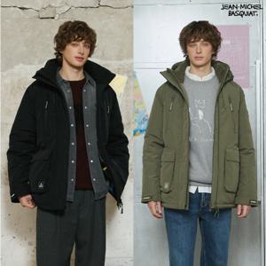 바스키아 25FW 남성 더블지퍼 패딩 코트 1종