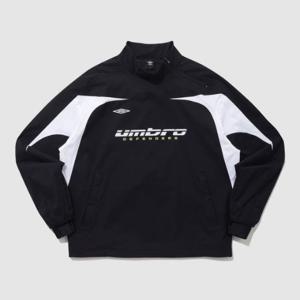 엄브로긴팔티 LQC UP421SWTO2-BLK WARM+ 브러쉬드 메쉬 풋볼 하이넥 피스테 / BLACK