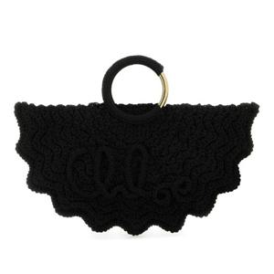 끌로에 스캘럽 엣지 패브릭 스몰 브레이슬릿 토트 백 25US622P2