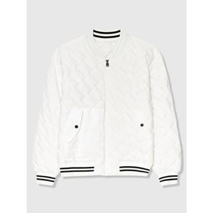 [피레티골프] TMW22502W3  남성 사보나 제직 다운 봄버 자켓(White)