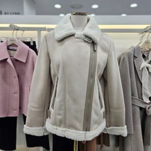 [숲]숏 스웨이드 무스탕 OBBMUT1B_IC