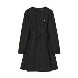 [올리브데올리브] 라운드넥 울혼방 플레어 원피스 OW5WOA280