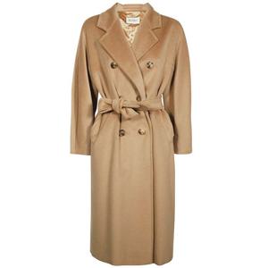 22FW 3MADAME 벨티드 울 코트 카멜 10180123 001