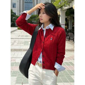 [후아유] 여성 Steve Cable Cardigan WHCKF4901F