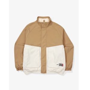 휠라 절개배색 우븐 플리스 양면 리버시블 자켓 FS2JKF4103X_CAL