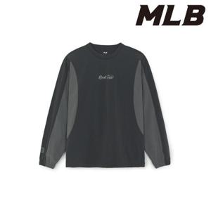 MLB (3AMTB0754-43CGS) 베이직 아웃도어 컬러블록 컬시브 우븐 맨투맨