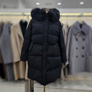 [숲]천연폭스퍼 스트링 덕다운 하프 패딩 OBBDOT1A_IC