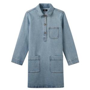 A.P.C. 아페쎄 AURELIA 인디고 데님 원피스 COFDI F05822 IAL
