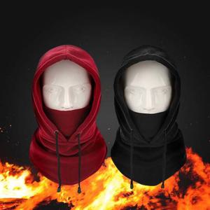 남녀공용 페이크 후드 마스크 겨울 방한 넥워머 토시