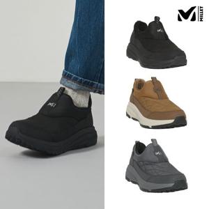 밀레 남성 25FW 최신상 겨울 로우컷 패딩슈즈 방한화