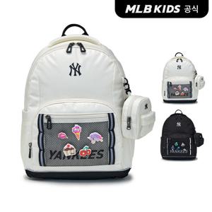 [MLB키즈 공식] 26N베이직 원포켓 메쉬 책가방 (2color)7ABKB056N