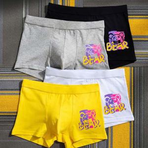 남성 곰돌이 베어 드로즈 팬티 남자 캐주얼 패션 속옷