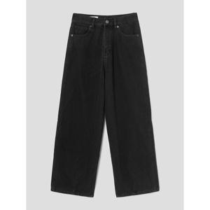 (325Y21LPF5) [에잇세컨즈] 퍼본딩 와이드 데님  블랙