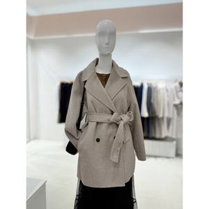 [숲]더블버튼 핸드메이드 하프코트  SBAHC30D