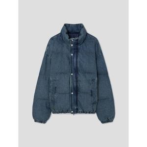 (265Y39CP1P) [에잇세컨즈] 데님 패딩 푸퍼  블루