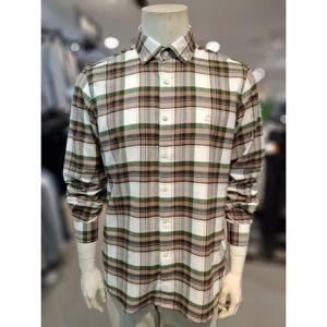 [트레몰로]MARIO(주)세정 트레몰로 24FW 구김제로 캐주얼 체크남방  TRHNL4F9291