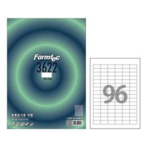 라벨지 (BE) 폼텍 A4 분류표기용 라벨 LQ-3622 (96칸20매)