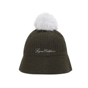 [링스골프]여성 폭스폼 니트버킷햇 L21D4CP156-1-1_BP