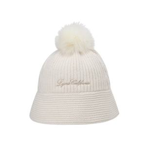 [링스골프]여성 폭스폼 니트버킷햇 L21D4CP156_BP