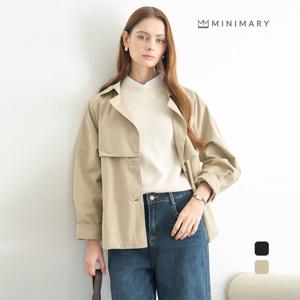 [미니마리] 반더블하프트렌치코트 (MMA3CT02)